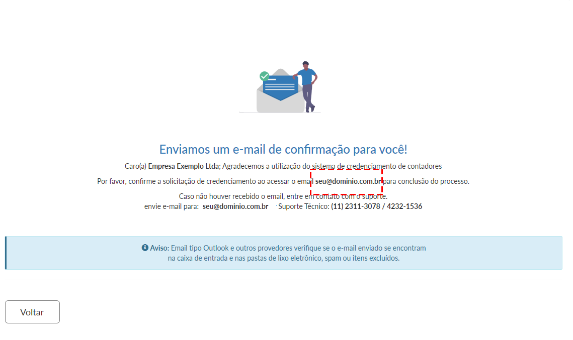 Confirmar e-mail